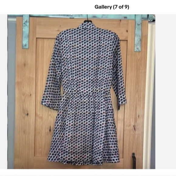 Tory Burch Candy Dot Mini Shirtdress – Size 4 – NWOT - Picture 7 of 8